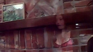Older Neighbor Plows Redhead Coed's Tight Shaved Pussy Hard