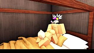 Blonde Roblox Cheerleader Reunites with Headless Jock Boyfriend Adventure