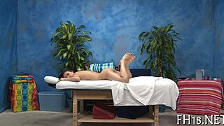 intimate massage session using marital aids