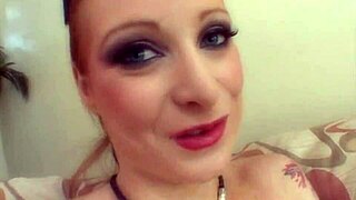 britney manson's creamy skin contrasts her eager cock-hungry fuck frenzy