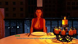 Romantic date turns steamy with blowjob lessons and cum-filled mouth finale