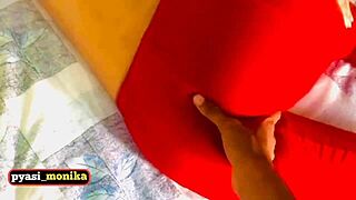 Chubby Indian Milf Cheats Riding Fat Cock in Cowgirl Pussy Fuck