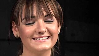 hey check this restrained sub getting flogged by black dom