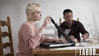 Skye Blue seduces Seth Gamble past fiance's cold feet