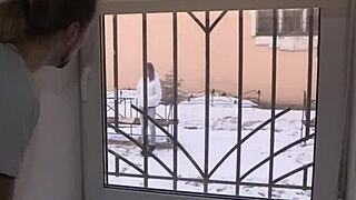 blindfolded cutie tricks bf rides his buddy instead 😈🔥