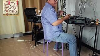 boss dominates secretary with hard pussy fuck and mouth blowjob compilation