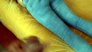 mature woman cums twice hard as i blast her hairy pussy big ass