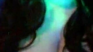 whoa, can this huge-titted goth bbw handle that massive dildo?