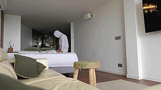 stepsis catches bro fucking tight pussy doll pov creampie