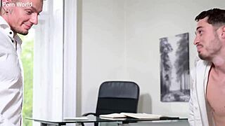 back to school dp gangbang in headmaster's office 😈💦