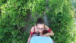 i help screaming petite girl lost in forest she blows monster cock