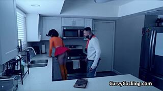 Velma's Curvy Big Tits Bounce Riding Monster Cosplay Cock