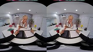 Alura Jenson and Laney Grey share hands-on threesome blowjobs and doggystyle