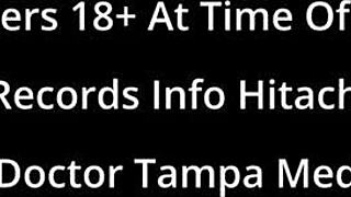 doctor tampa straps eliza shields for mandatory hitachi orgasms