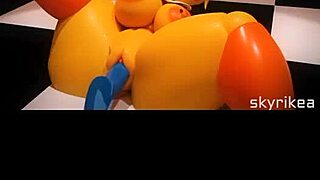 animated rule34 babes flaunt tits in assfucking scenes