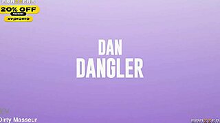 dan dangler bent over for interracial anal creampie pounding in bedroom