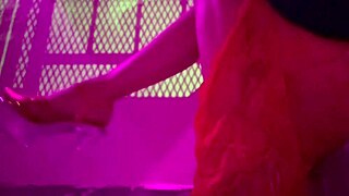 italian milf artemisia parades long legs in high heels outdoors