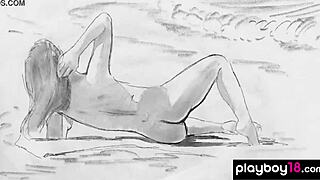 Natural Ukrainian Lilii Boldly Strips Tits On Beach