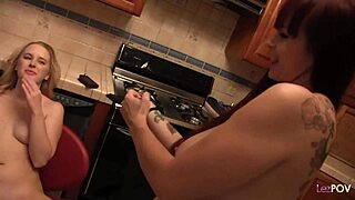 me n my busty mature lesbo uh we worship vibrators strap-ons mmm