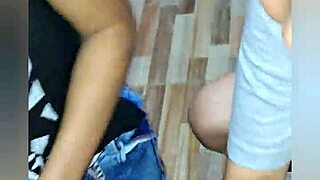 Curvy Latina Babes Dare to Share Sucking One Thick Cock