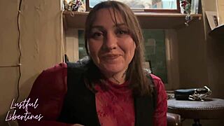 Take this creampie deep while chatting with your husband you mature milf housewife