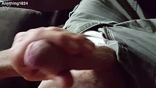 Watch Me Stroke My Huge Cock to Massive Creampie Cum Explosion