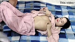 Tempting Desi Girlfriend Craves Hardcore Bathroom Pounding and Creampie