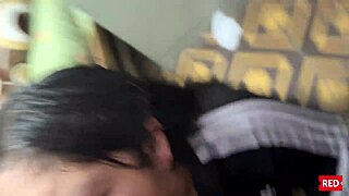 he sneaks for secret peruvian oral blowjob