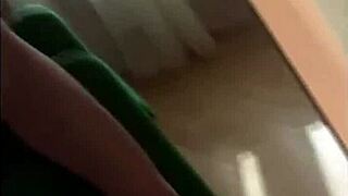 Tiny Tyler Teases Nipples Pussy Fingering on Steamy Webcam