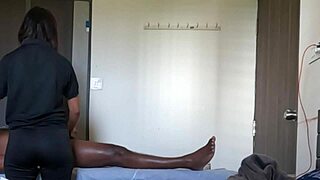 secret happy ending massage caught exploding on hidden cam