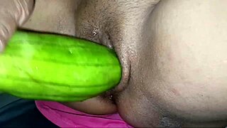 her big natural tits bounce wildly as she rides his monster cock to rough creampie orgasm