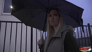 german scout picks up marie cherie perfect round ass for berlin casting rough fuck
