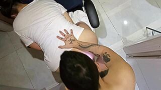 ceiling camera catches every thrust into her tight wet pussy up close