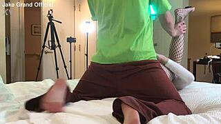 Shaggy Pounds Ts College Babe in Wild Comic Parody