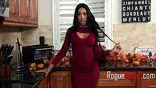 black milf and teen take turns fucking in group action