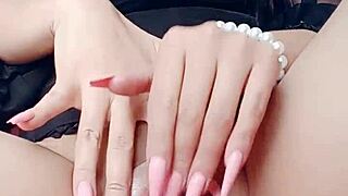 Intense Solo Squirting Fingering Masturbation for Husband