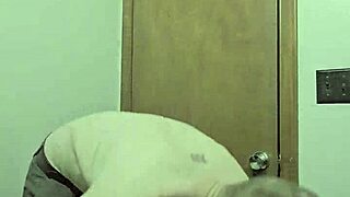skinny bathroom striptease rips clothes off for monster cock reveal