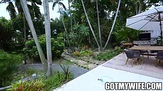 Alex Isadora savors punishment pleasure riding cock before her watching husband