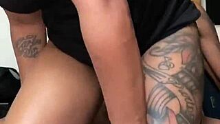 nasty neighbor milf creams pussy takes facial cumshot off dick