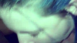 nasty slut slurps bbc with sloppy deepthroat