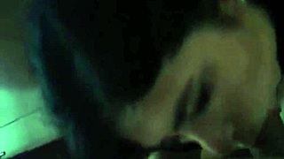 beautiful teen student delivers sloppy handjob massive cumshot