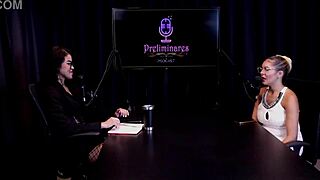 barbara sol's first shoot success hating inversion fetish in sheer red lingerie for producers