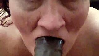 granny v slurps massive black cock sample