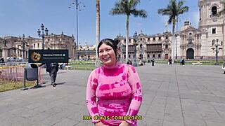 bbw babe waits for boyfriend proposes bold leggings panties workout casting