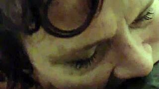 granny v slurps massive black cock sample