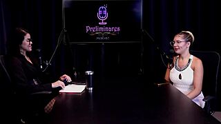 barbara sol's first shoot success hating inversion fetish in sheer red lingerie for producers