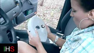 blonde slut gets epic anal in woods & car 🚗🌳💥