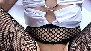 Cute petite latina takes missionary pounding with creampie after school