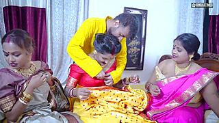 horny curvy brides crave group pounding at wild wedding party