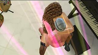 b-yonce takes double penetration from black cocks